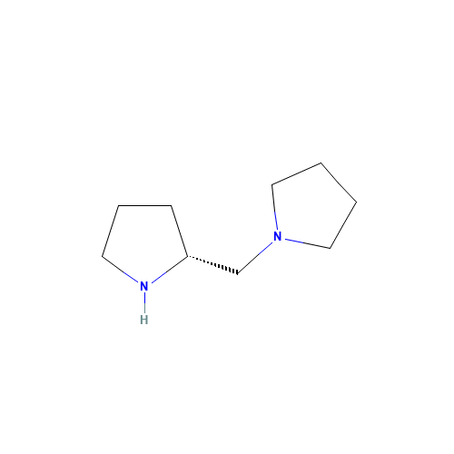 (R)-(-)-1-(2-Pyrrolidinylmethyl)pyrrolidine (CAS: 60419-23-0) - Related Chemical Product