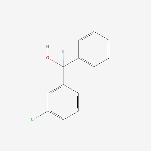 3-CHLOROBENZHYDROL (CAS: 63012-03-3) - Chemical Structure and Molecular Formula 