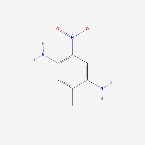 4-Amino-3-nitro-6-methylaniline (CAS: 25917-89-9) - Chemical Structure and Molecular Formula 