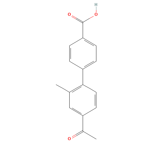 4'-acetyl-2'-methylbiphenyl-4-carboxylic acid (CAS: 178313-44-5) - Related Chemical Product