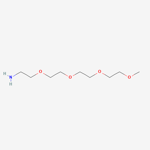 3,6,9,12-tetraoxatridecylamine (CAS: 85030-56-4) - Chemical Structure and Molecular Formula 