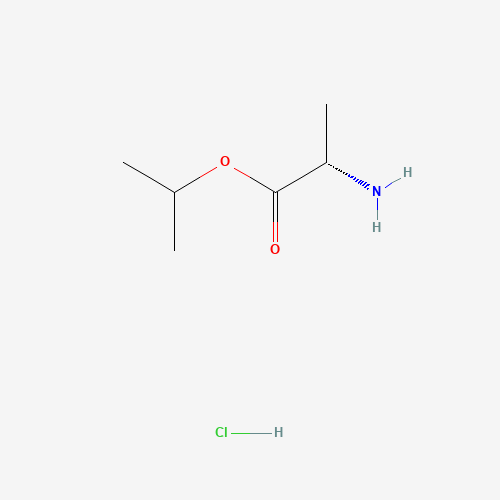 H-ALA-OIPR HCL (CAS: 39825-33-7) - Chemical Structure and Molecular Formula 