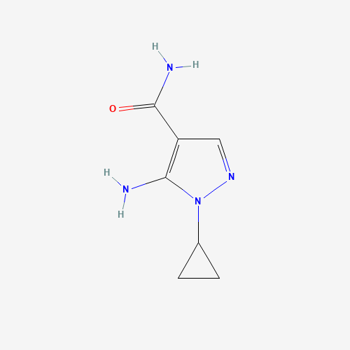 5-amino-1-cyclopropyl-1H-pyrazole-4-carboxamide (CAS: 1184916-42-4) - Related Chemical Product
