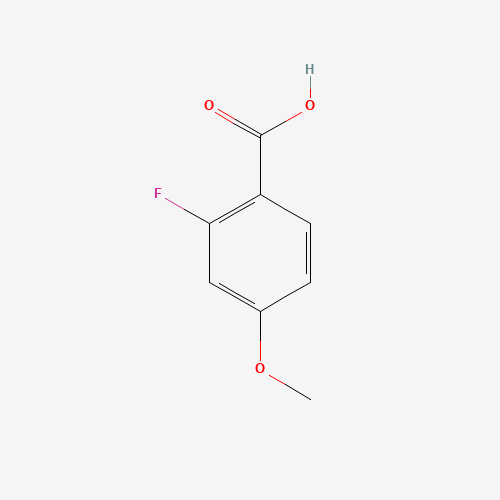 2-Fluoro-4-methoxybenzoic acid (CAS: 394-42-3) - Chemical Structure and Molecular Formula 