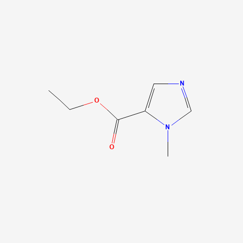 Ethyl 1-Methyl-1H-imidazole-5-carboxylate (CAS: 66787-70-0) - Chemical Structure and Molecular Formula 