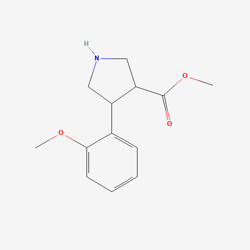 Trans-methyl 4-(2-methoxyphenyl)pyrrolidine-3-carboxylate (CAS: 939758-24-4) - Related Chemical Product