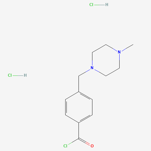 4-(4-Methylpiperazinylmethyl)benzoyl chloride dihydrochloride (CAS: 106261-64-7) - Related Chemical Product