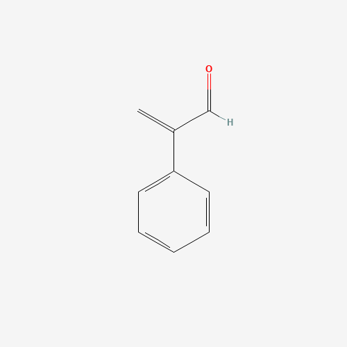 2-Phenylacrylonitrile (CAS: 495-10-3) - Chemical Structure and Molecular Formula 