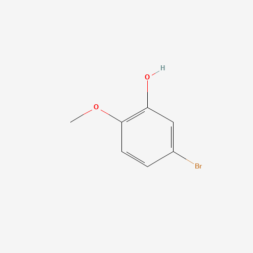 5-Bromo-2-methoxyphenol (CAS: 37942-01-1) - Chemical Structure and Molecular Formula 