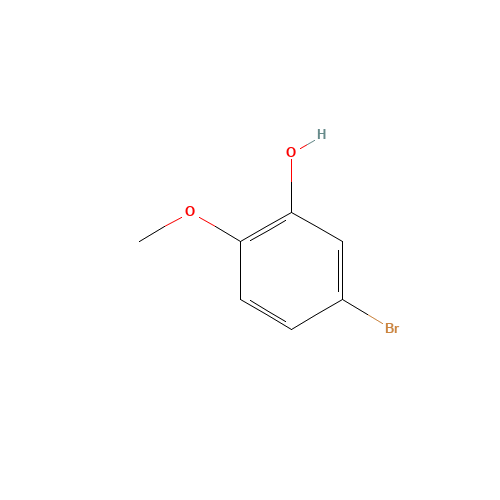 5-Bromo-2-methoxyphenol (CAS: 37942-01-1) - Chemical Structure and Molecular Formula 