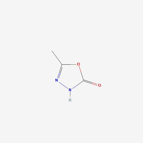 5-Methyl-1,3,4-oxadiazol-2(3H)-one (CAS: 3069-67-8) - Chemical Structure and Molecular Formula 