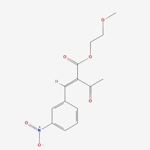 2-Methoxyethyl 2-[(3-nitrophenyl)methylene]acetoacetate (CAS: 39562-22-6) - Related Chemical Product