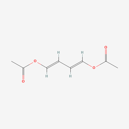 TRANS,TRANS-1,4-DIACETOXY-1,3-BUTADIENE (CAS: 15910-11-9) - Chemical Structure and Molecular Formula 