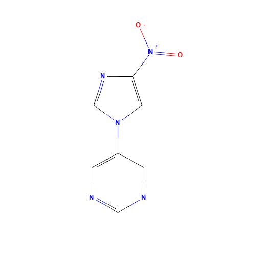 5-(4-nitro-1H-imidazol-1-yl)pyrimidine (CAS: 1184914-80-4) - Related Chemical Product