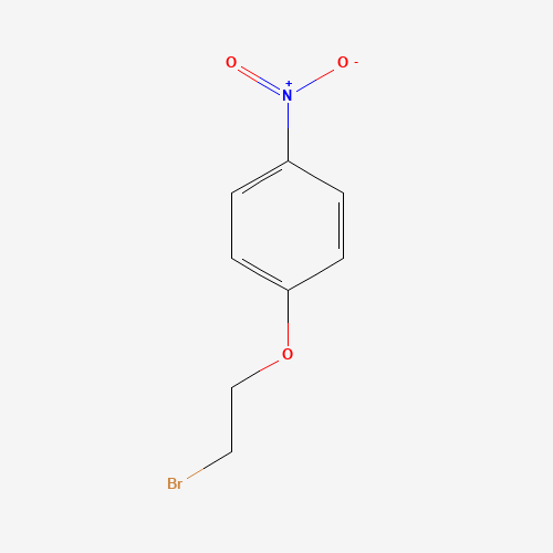 1-(2-Bromoethoxy)-4-nitrobenzene (CAS: 13288-06-7) - Chemical Structure and Molecular Formula 