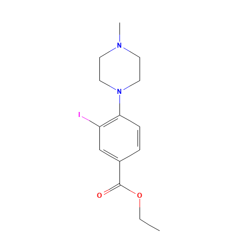 ethyl 3-iodo-4-(4-methylpiperazin-1-yl)benzoate (CAS: 1131614-96-4) - Related Chemical Product