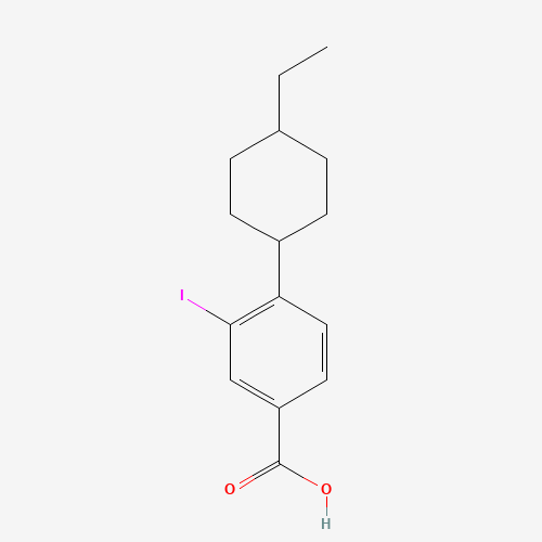 4-(4-ethylcyclohexyl)-3-iodobenzoic acid (CAS: 1131614-80-6) - Related Chemical Product