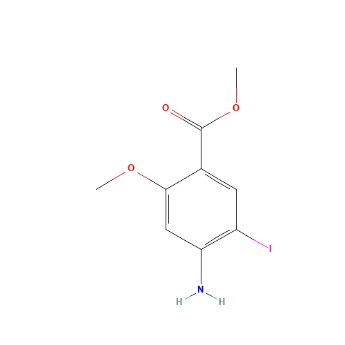 methyl 4-amino-5-iodo-2-methoxybenzoate (CAS: 137832-56-5) - Related Chemical Product