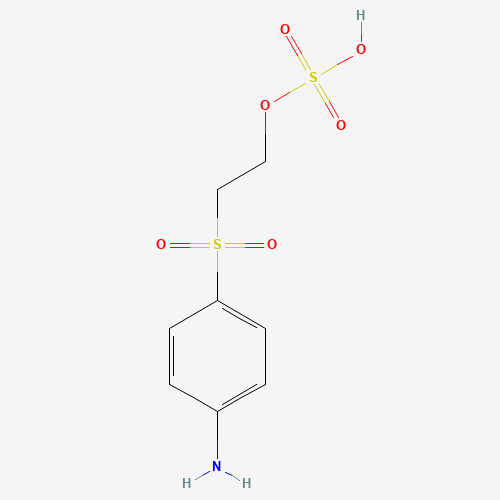 2-[(4-Aminophenyl)sulfonyl]ethyl hydrogen sulfate (CAS: 2494-89-5) - Related Chemical Product