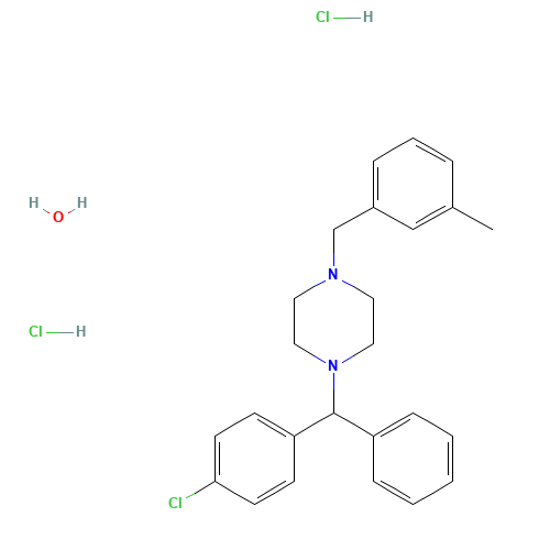 MECLIZINE HYDROCHLORIDE (500 MG) (CAS: 31884-77-2) - Related Chemical Product