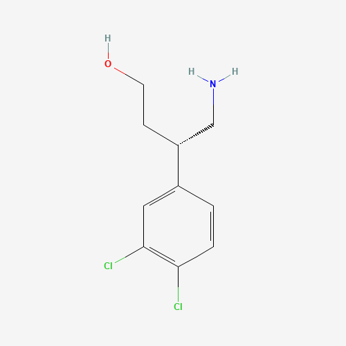 (S)-4-Amino-3-(3,4-dichlorophenyl)butan-1-ol (CAS: 160707-16-4) - Related Chemical Product