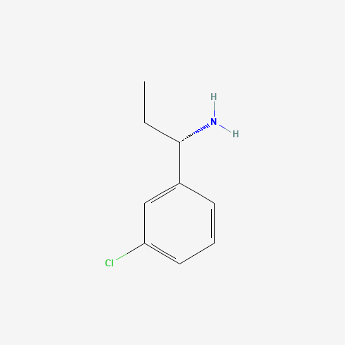 (S)-1-(3-CHLOROPHENYL)PROPAN-1-AMINE (CAS: 1075715-57-9) - Related Chemical Product