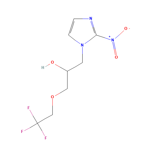 2-NITRO-ALPHA-[(2,2,2-TRIFLUOROETHOXY)METHYL]-IMIDAZOLE-1-ETHANOL (CAS: 21787-91-7) - Related Chemical Product