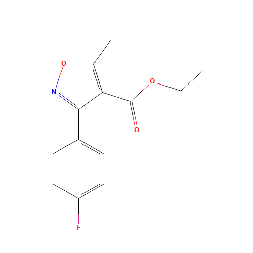 3-(4-FLUORO-PHENYL)-5-METHYL-ISOXAZOLE-4-CARBOXYLIC ACID ETHYL ESTER (CAS: 954230-39-8) - Related Chemical Product
