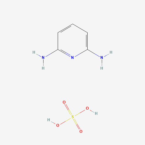 2,6-Diaminopyridine sulfate (CAS: 146997-97-9) - Chemical Structure and Molecular Formula 
