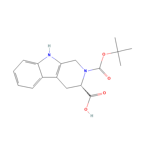 BOC-L-1,2,3,4-TETRAHYDRONORHARMAN-3-CARBOXYLIC ACID (CAS: 66863-43-2) - Related Chemical Product