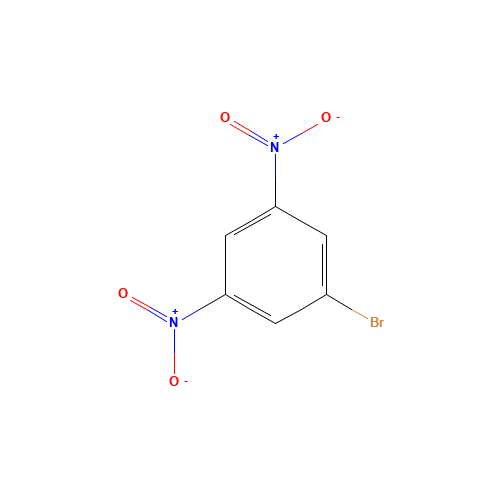 1-BROMO-3,5-DINITRO-BENZENE (CAS: 18242-39-2) - Chemical Structure and Molecular Formula 