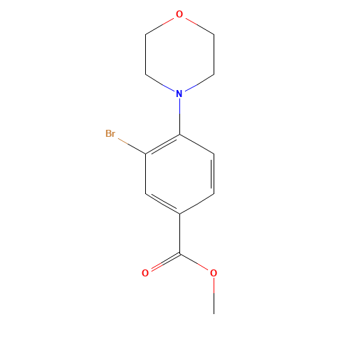methyl 3-bromo-4-morpholinobenzoate (CAS: 1131622-56-4) - Related Chemical Product
