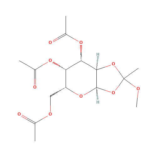 3,4,6-Tri-O-acetyl-alpha-D-galactopyranose 1,2-(methyl orthoacetate) (CAS: 50801-29-1) - Related Chemical Product