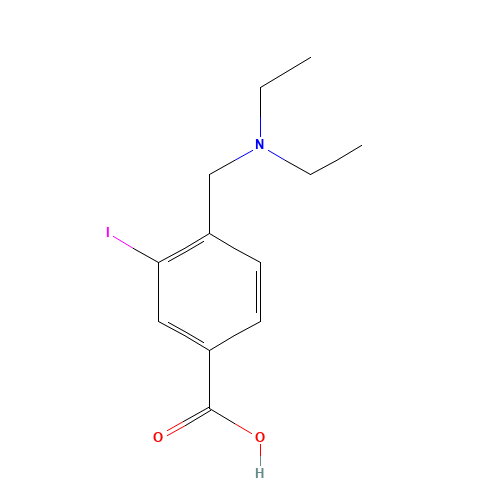 4-((diethylamino)methyl)-3-iodobenzoic acid (CAS: 1131614-39-5) - Related Chemical Product