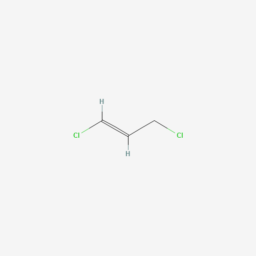 trans-1,3-Dichloropropene (CAS: 10061-02-6) - Chemical Structure and Molecular Formula 