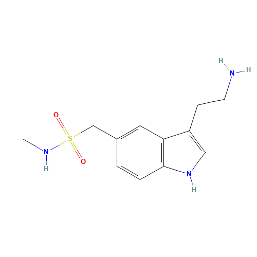 3-(2-Aminoethyl)-N-methyl-1H-indole-5-methanesulfonamide (CAS: 88919-22-6) - Related Chemical Product