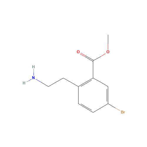 methyl 2-(2-aminoethyl)-5-bromobenzoate (CAS: 1131587-84-2) - Related Chemical Product