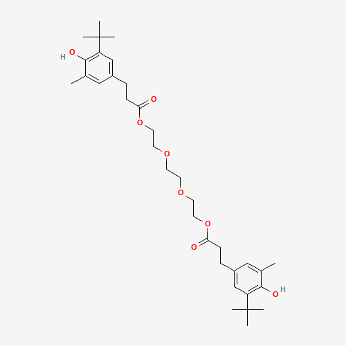 Triethylene glycol bis(3-tert-butyl-4-hydroxy-5-methylphenyl)propionate (CAS: 36443-68-2) - Related Chemical Product