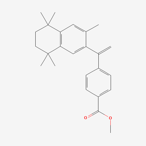 Benzoic acid,4-[1-(5,6,7,8-tetrahydro-3,5,5,8,8-pentamethyl-2-naphthalenyl)ethenyl]-,methyl ester (CAS: 153559-48-9) - Related Chemical Product