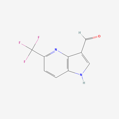 7-(trifluoromethyl)-1H-pyrrolo[3,2-b]pyridine-3-carbaldehyde (CAS: 1190316-01-8) - Related Chemical Product