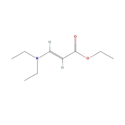 EthylN,N-diethylaminoacrylate (CAS: 36149-51-6) - Chemical Structure and Molecular Formula 