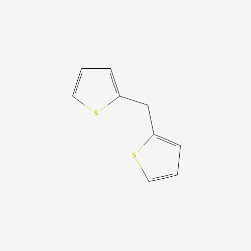 2-(2-Thiophenylmethyl)thiophene (CAS: 4341-34-8) - Chemical Structure and Molecular Formula 