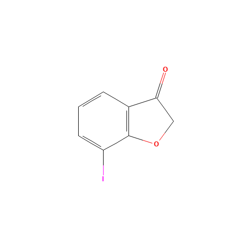 7-Iodo-3(2H)-benzofuranone (CAS: 20143-57-1) - Chemical Structure and Molecular Formula 
