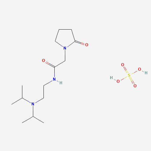 PRAMIRACETAM SULFATE (CAS: 72869-16-0) - Chemical Structure and Molecular Formula 