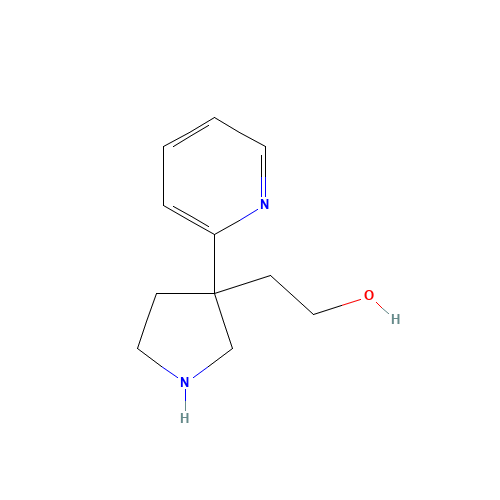 2-(3-(pyridin-2-yl)pyrrolidin-3-yl)ethanol (CAS: 178372-19-5) - Related Chemical Product