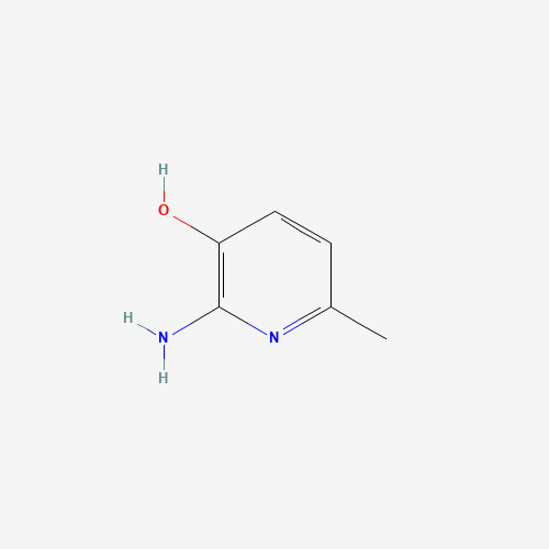 2-amino-6-methylpyridin-3-ol (CAS: 20348-16-7) - Chemical Structure and Molecular Formula 