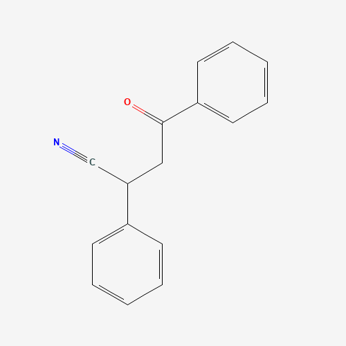 gamma-oxo-alpha-phenylbenzenebutyronitrile (CAS: 6268-00-4) - Chemical Structure and Molecular Formula 
