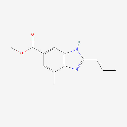 7-METHYL-2-PROPYL-1H-BENZOIMIDAZOLE-5-CARBOXYLIC ACID METHYL ESTER (CAS: 152628-00-7) - Related Chemical Product