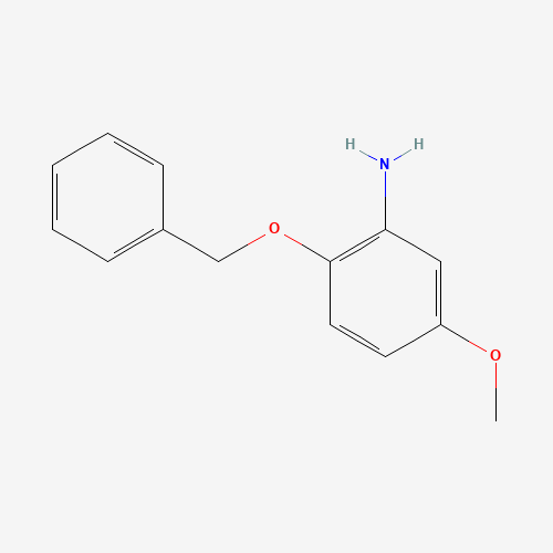 5-Methoxy-2-(phenylmethoxy)benzenamine (CAS: 82780-77-6) - Related Chemical Product