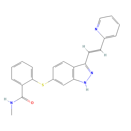 Axitinib (CAS: 319460-85-0) - Chemical Structure and Molecular Formula 